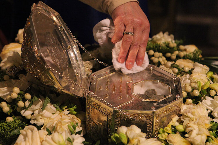 Мощи святых в храмах Санкт-Петербурга