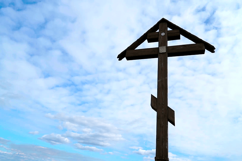 Христианский крест в Санкт-Петербурге