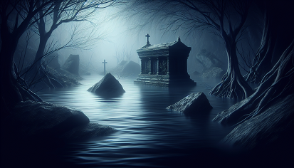 Могильная впадина, она же затонувшая могила