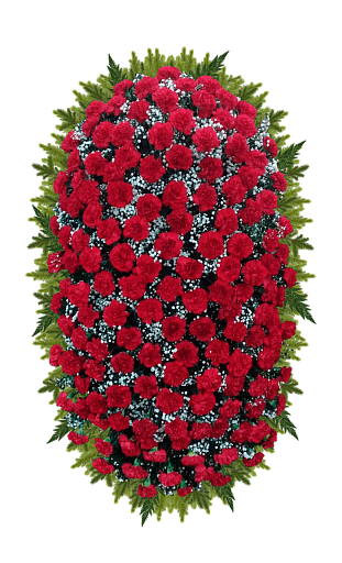 Венок из живых цветов Венок из живых цветов