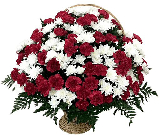 Корзина из живых цветов Корзина из живых цветов